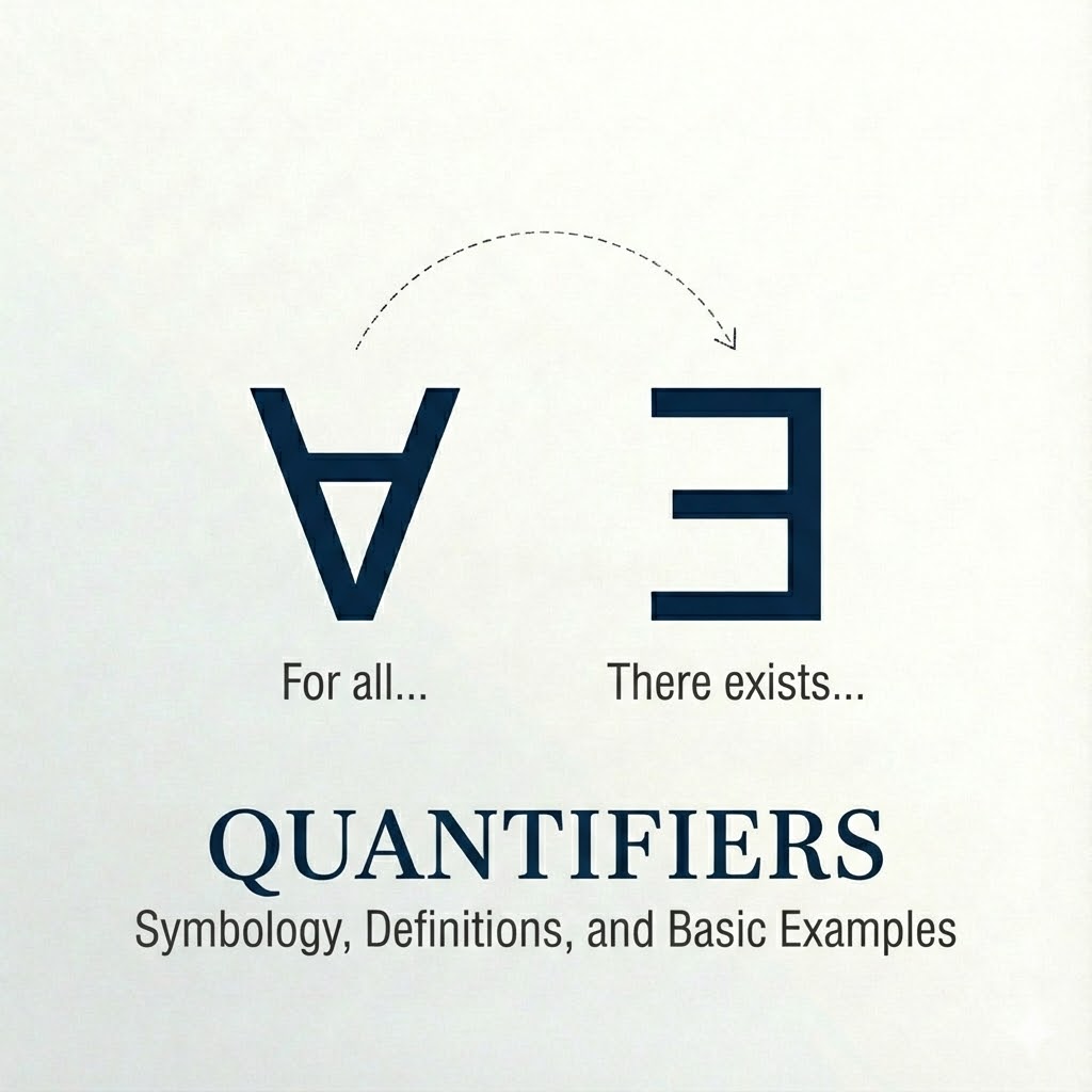 What are logical quantifiers?: Complete Guide with Examples and Exercises
